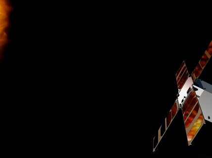 satellite near sun