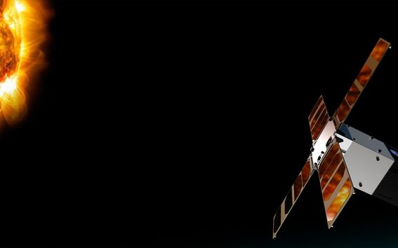 satellite near sun